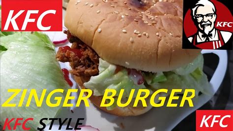 Use the code sidechef for $10 off your first $50 shoppable recipe order. Zinger Burger KFC Style recipe - YouTube