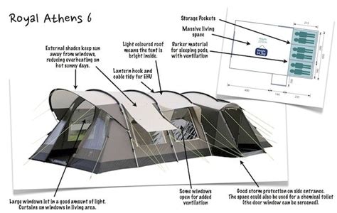 Check spelling or type a new query. Royal Athens 6 Tent - A large 3 bedroom family tent