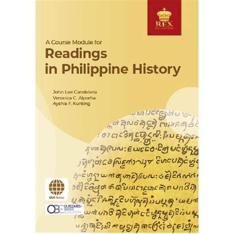 A Course Module For Readings In Philippine History Edition By Hot Sex Picture