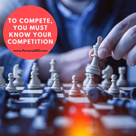 If You Want To Compete Know Your Competition Website Marketing And Seo