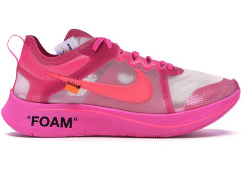 Nike Zoom Fly Off White Pink Aj4588 600
