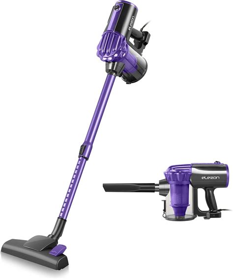 elezon e600 vacuum cleaner 17kpa powerful suction stick and handheld 2 in 1