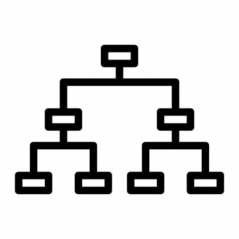 Hierarchy Management Organization Structure Icon Download On