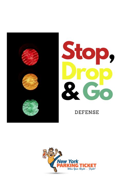 Stop Drop And Go Defense Erases No Standing Parking Tickets