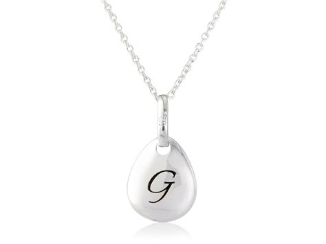 Initial G Pendant Gemma J