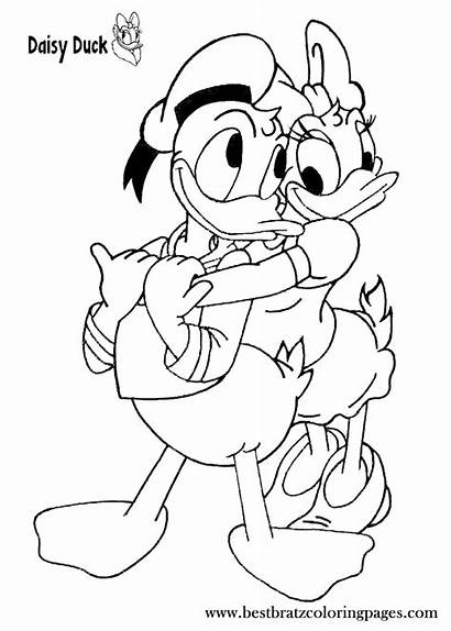 Daisy Duck Donald Coloring Pages Tanaka Tomas