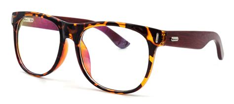 Designer Mens Wooden Glasses Frame Oversized Eyeglass Frames Rx Able