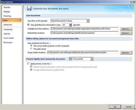 How To Change Microsoft Office Default Save Locations