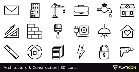 80 Free Vector Icons Of Architecture And Construction Designed By Freepik