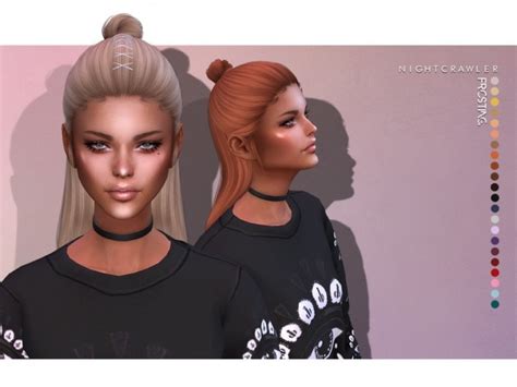 Frosting Hair Set By Nightcrawler At Tsr Sims 4 Updates