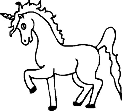 Download High Quality Unicorn Clipart Outline Transparent Png Images
