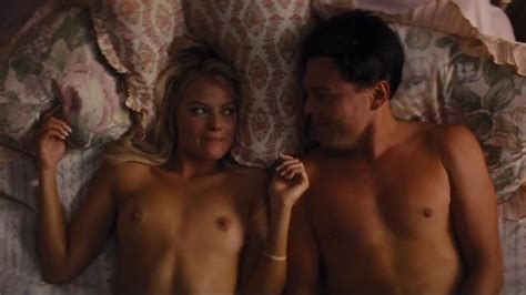 Margot Robbie Nude Sex Scene In The Wolf Of Wall Street