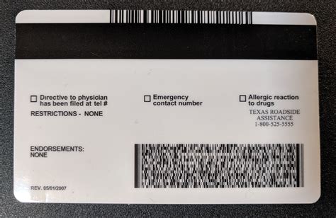 New Texas Drivers License Barcode Format Lasopaamerican