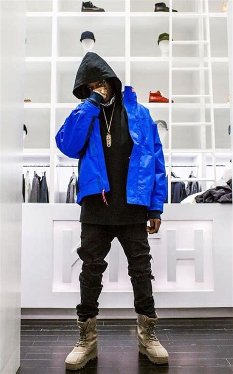 Joey Badass In The Og Colorway Columbia Bugaboo Jacket Revived By