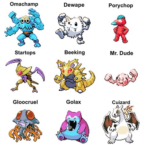 pokemon fusion best fusions