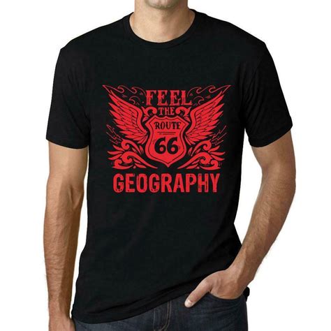 Ultrabasic Mens Graphic T Shirt Feel The Geography T Shirts