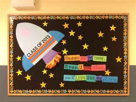 Shoot For The Moon Bulletin Board 5th Grade Back To School Space