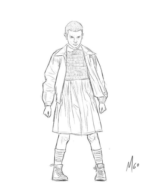 With coloring pages stranger things you can plunge into the fantasy world and get acquainted with the main characters. Outlines Stranger Things Coloring Pages