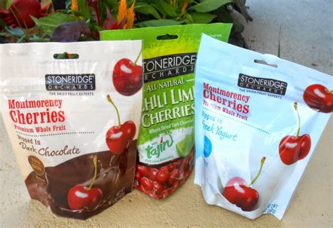 Shakin And Bakin Foodie Blog Stoneridge Orchards Dried Cherry Fruit Snacks