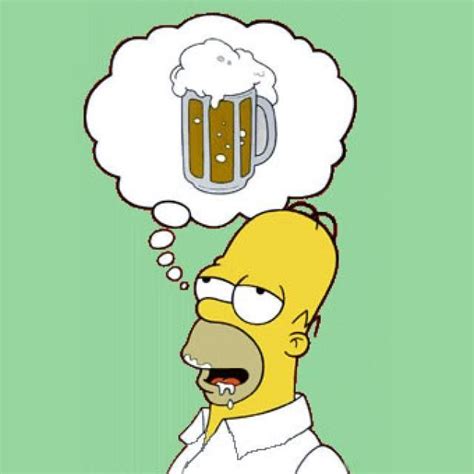 El Alcohol Causa Y A La Vez Solución De Todos Los Problemas De La Vida Homer Simpson