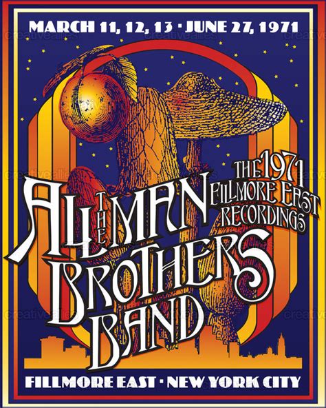 Design A Poster For The Allman Brothers Band Creative Allies
