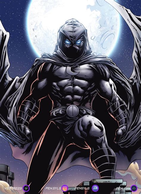 Moon Knight By Vestre23 On Deviantart Moon Knight Comics Marvel Moon