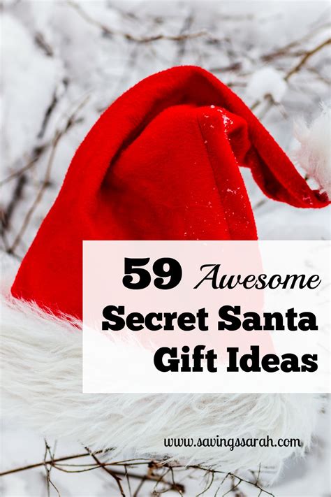 Check spelling or type a new query. 59 Awesome Secret Santa Gift Ideas - Earning and Saving ...