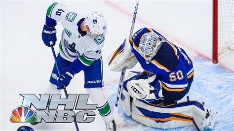 Nhl Stanley Cup First Round Canucks Vs Blues Game 1 Extended