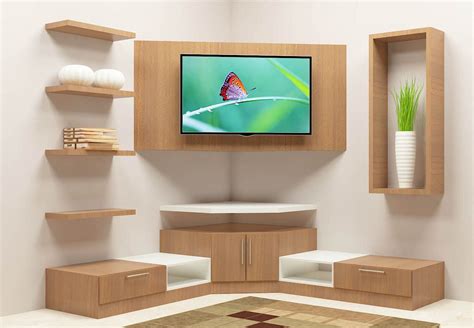 Simple Tv Unit Design For Living Room India Design Talk