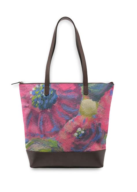 Vibrant Tropical Flowers What A Beautiful Product Abstract Bag