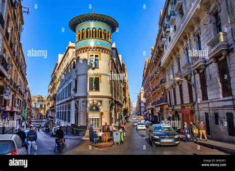 Algeria Oran City Mohamed Khemisti Street Stock Photo Alamy