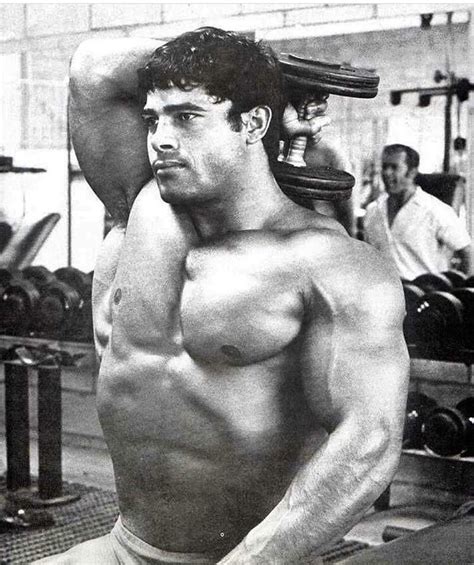A young Franco Columbu. : bodybuilding