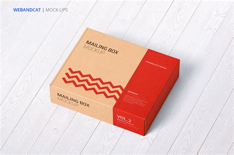 Download Mailing Box Mock-up 2 on Behance