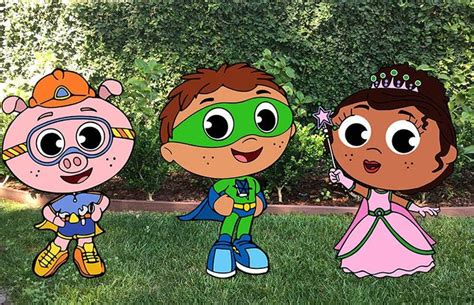Super Why Party Super Why Props Whyatt Party Etsy Super Why Party