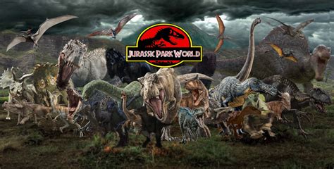 The island/theme park is well known for housing and exhibiting real living, breathing dinosaurs, and the sight of these creatures once thought lost to time is truly one to behold. JURASSIC PARK WORLD Poster by Daryl2005 on DeviantArt