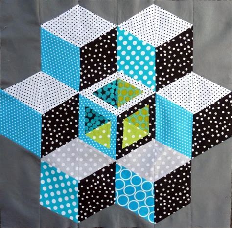 Inspiring Tumbling Blocks Quilt Pattern And Awful Ideas Of You Have To