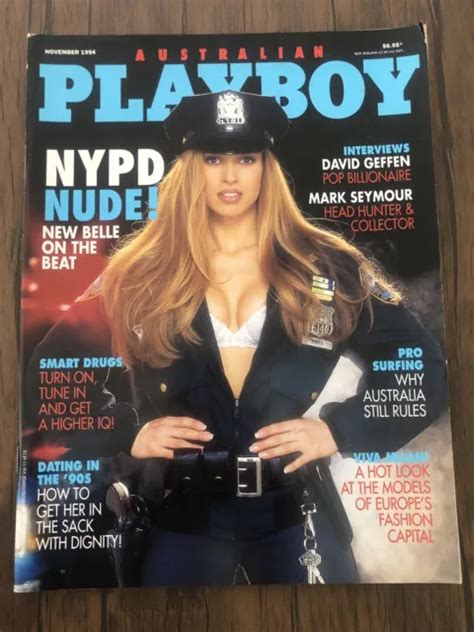 PLAYBOY MAGAZINE AUGUST 1994 Playmate Maria Checa NYPD Blue Woman