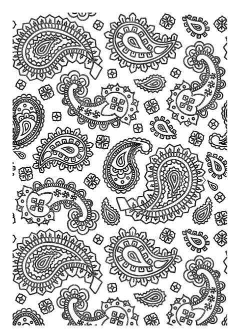 Adult coloring pages paisley printable sheets floral or paisley patterns free 2021 a 2070 coloring4free. Paisley - Coloring Pages for Adults