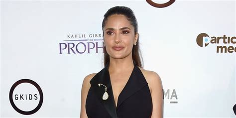 Salma Hayek 54 Wows In Purple Bikini Reveals What Shes Grateful For Ahead Of The New Year