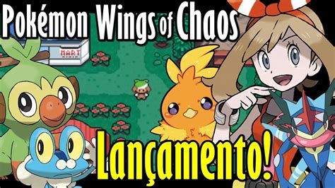 Lan Amento Gba Gera O E Nova Hist Ria Pok Mon Wings Of Chaos