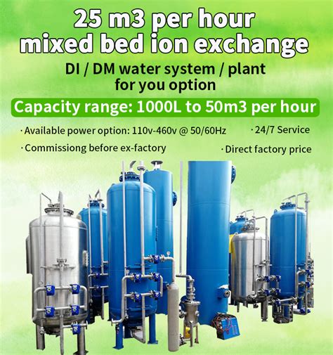 Mixed Bed Deionizer Systemdeionized Water System