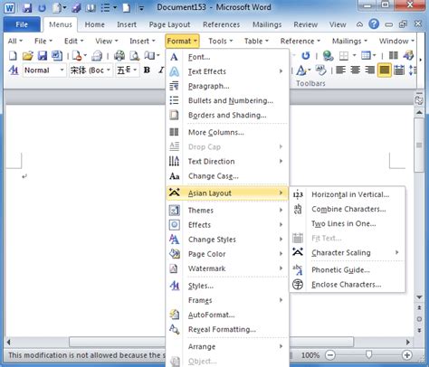 Where Is Format Menu In Office 2007 2010 2013 And 365