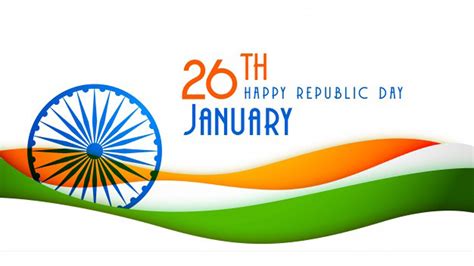 Indian Republic Day 26th January Celebration Flag Creative Hd Republic