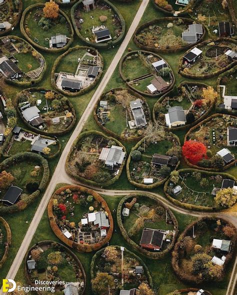 Amazing Oval Community Gardens Of Copenhagen In Denmark Engineering