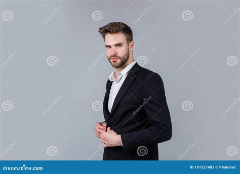 Perfect Male Confident Businessman Portrait Portrait Of A Handsome