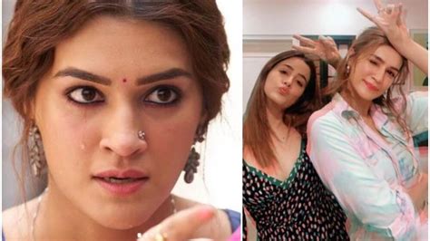nupur sanon pens emotional note for sister kriti sanon after watching mimi was blown away by