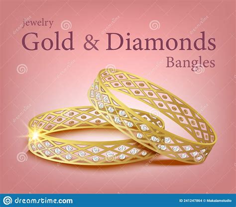 Diamond Cut Gold Bangle Golden Bracelet Jewelry Woman Fashion Indian