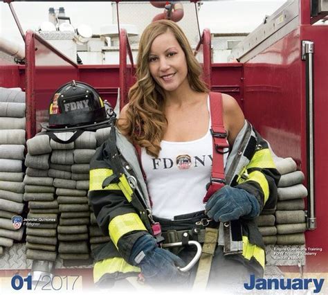 Fdny 2017 Calendar Of Heroes First To Feature 12 Months Of Female Firefighters Emts