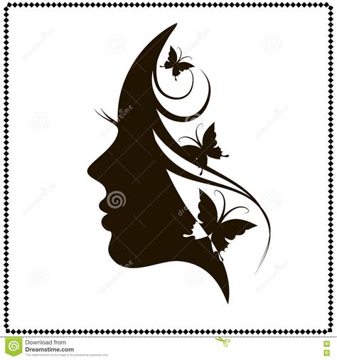 It's a completely free picture material come from the public internet and the real upload of users. Beautiful Female Face Silhouette In Profile. Stock Vector ...