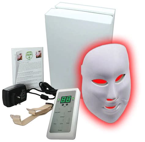 7 Color Led Mask Photon Light Skin Rejuvenation Therapy Facial Mask